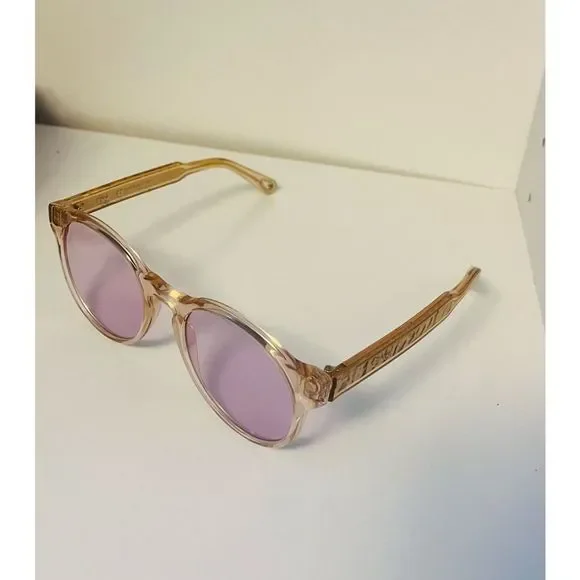 Chloé WILLOW CE753S Round Light Pink Ladies Sunglasses - Picture 2 of 6
